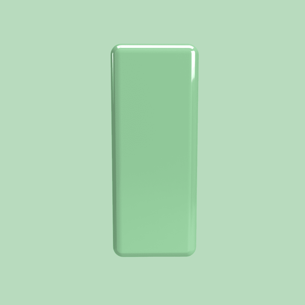 Green Maglet front view.